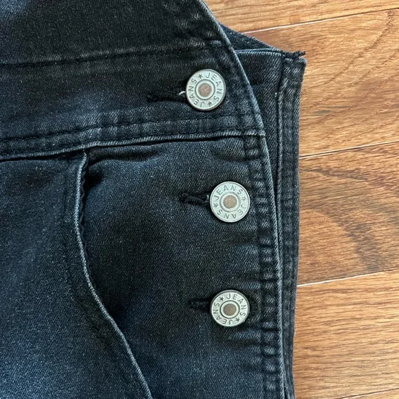 Blackwash Denim Overalls - Picture 11 of 11